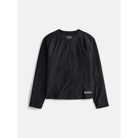 Athletic Work Boys ButterCore Tee with Long Sleeves, Sizes 4-18