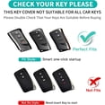 thumbnail image 2 of Key Fob Cover Compatible with Lexus ES250 ES350 GX550 LX600 LS500 LC500h NX300h RX350 RX450h UX200 2018-2025 Keychain Case Holder Protector,Blue, 2 of 6