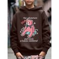 thumbnail image 3 of Kid Boys Casual Tops Cute Bear Print Pullover Spring Autumn Long Sleeve Letter Graphics Hoodies Sweatshirt, 3 of 8