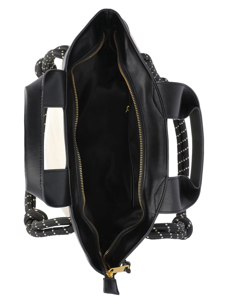 バッグ ASSEMBLE LOGO CANVAS TOTE BAG / BLACK Free Assembly Women's Canvas Tote Bag, Natural - Walmart.com
