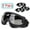 Grey, variant on LELINTA 3 Pairs Ski Goggles, Skate Glasses Over Glasses Winter Snow Outdoor Sports Skiing Snowboard Goggles with Anti-Fog, 100% UV, Helmet Compatibility for Unisex Women Men