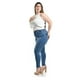 thumbnail image 3 of Jeans Skinny Roman Fashion /Tallas Extras, 0105 (Azul medio) azul 44, 3 of 7
