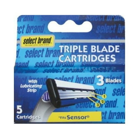 S/B Razor Bld Trpl 5 Ct (Snr)