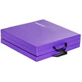 thumbnail image 4 of BalanceFrom 6ft x 2ft x 2in 3-Panel All-Purpose Folding Gymnastics Mat, Purple, 4 of 6