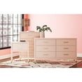 thumbnail image 4 of Westerleigh 6 Drawer Dresser, Pink, 4 of 9