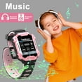 thumbnail image 6 of PTHTECHUS S07 Smart Watch for Boys Girls Smartwatch for Kids with 4G SIM GPS Video Call Pedometer MP3 Flashlights Calculator Alarm Clock Children Touch Screen Pink, 6 of 8