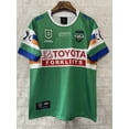 thumbnail image 1 of 2025 Raiders Home Nrl Short Sleeve Rugby Jersey Training Jersey-M, 1 of 2