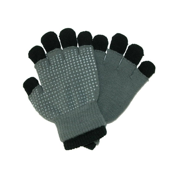 Grand Sierra Kids' 3 in 1 Stretch Gloves with Grips