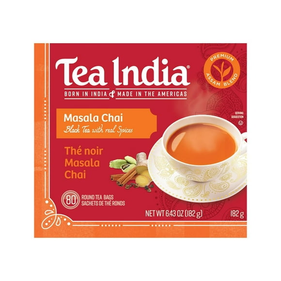 Tea India Masala thé 80 paquets / 182 g
