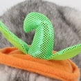 thumbnail image 4 of Pet Pumpkin Costume for Cats and Small Dogs Party Halloween Cosplay Free Size Pet Clothing Pet Halloween Pumpkin Festival Dress Up, 4 of 5