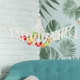 thumbnail image 3 of Toy Storage Hammock Stuffed Dolls Bedding Organizer Rope Wall-Mounted (B), 3 of 6