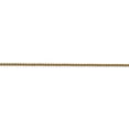 thumbnail image 2 of 14K Yellow Gold 1.2mm Diamond Cut Spiga Chain, 2 of 4