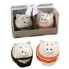 Seasoning Container Set Ceramic Lovely Pig Spice Container Wedding Party Favor