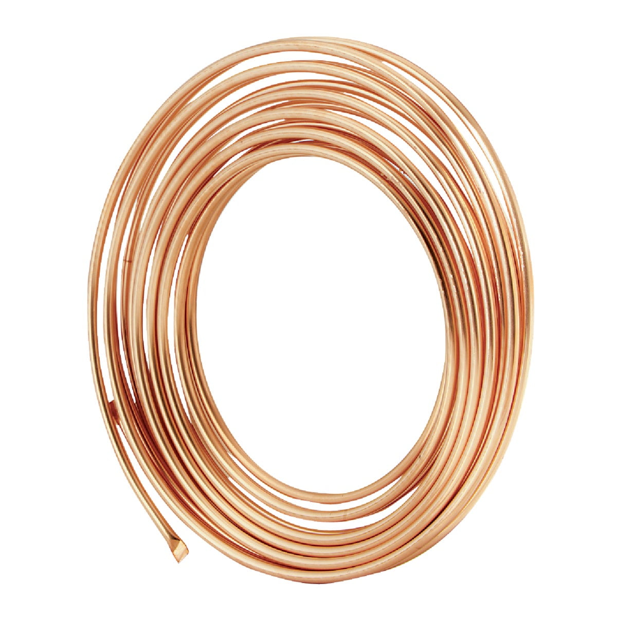 Copper Tube Pipe Tubing Fuel Oil Line Plastic Coated High Grade 3/8" OD x 50 ft 