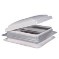 thumbnail image 3 of Heng s Industries Roof Vent 75111-C1G1 Manual Opening; For 14 Inch x 14 Inch; With Screen; Without Fan; Pure White Screen Frame; Galvanized Metal Base And Lid; Standard Mount, 3 of 5