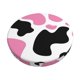 thumbnail image 1 of Balery Cow Spots Fundas de asiento para taburete de bar redondo de tela de terciopelo ajustables que protegen de arañazos y manchas para sillas de 14 a 17 pulgadas.-12 inch, 1 of 7