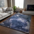 thumbnail image 6 of Addison Rugs Mayfield Washable Transitional Watercolors Blue Rectangle Rug, 10' x 14', 6 of 6