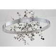 thumbnail image 4 of Bethel International LED Chandelier Chrome Aluminum & Acrylic, 4 of 5