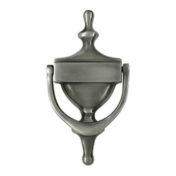 Victorian Door Knocker, Antique Nickel - Solid