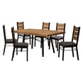 thumbnail image 1 of Comedor 6 Sillas Kessa Muebles Jared Nogal 160 x 76 x 102 cm Medida Silla 45 x 103 x 53, 1 of 5