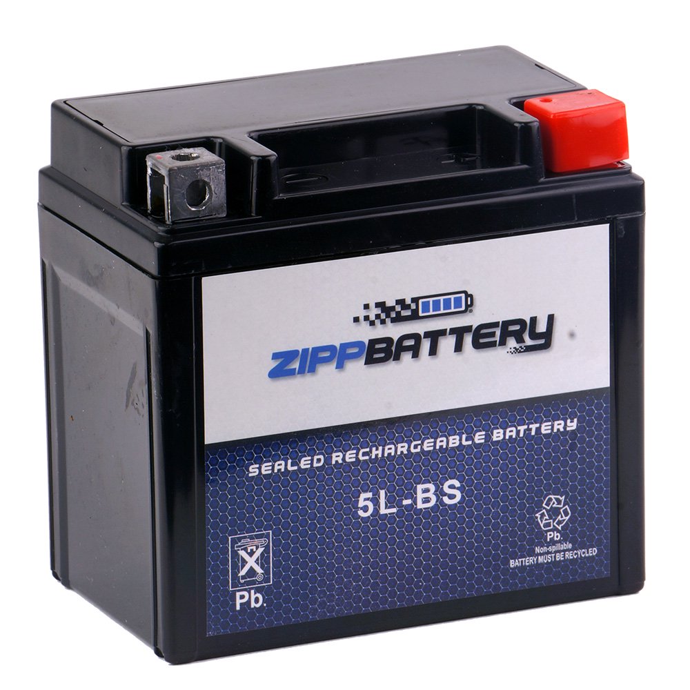Zipp Battery Ytx5LBs Scooter Battery for Yamaha 50Cc Yw50A Zuma 2003