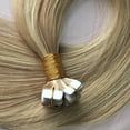 thumbnail image 3 of Typpkmm Extensiones De Cabello Con Cinta Recta Remy P12/613, 3 of 7