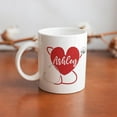 thumbnail image 6 of Custimize Name Nurse Stethoscope Ceramic Coffee Mug For Him 11 Ounces Funny White Mug - Cute Coffee And Tea Mug - Ceramic Coffee Mugs For Women And Men, 6 of 6