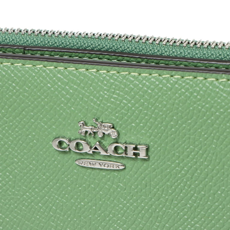 Coach Women's Small Snap Bifold Wallet in Crossgrain Leather