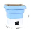 thumbnail image 3 of HLONK Portable Foldable High-Efficiency Mini Washing Machine with Quick Clean Feature, 3 of 9