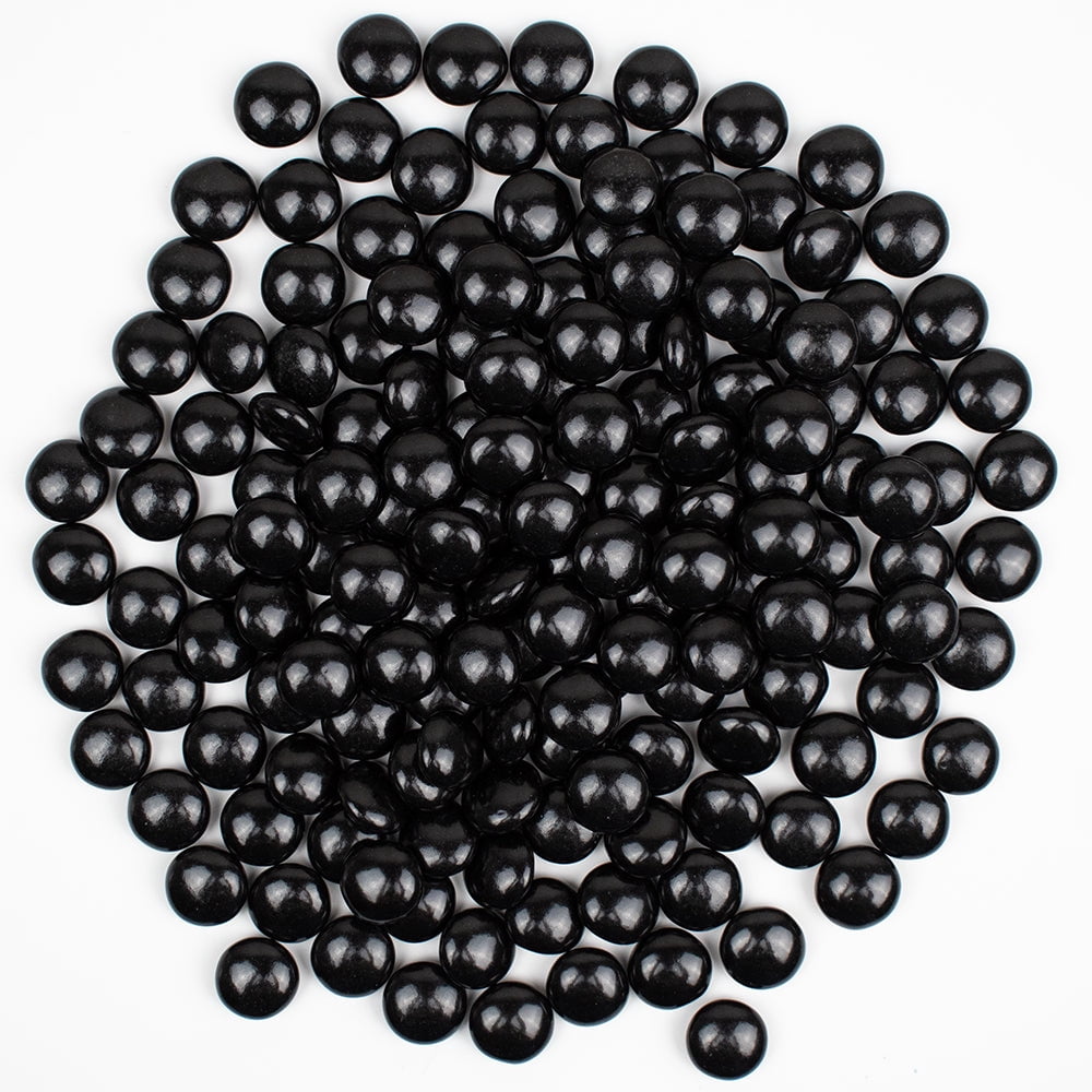1,060 ct Black Bulk Chocolate Coated Gems For Parties, Gifting, Baking And Candy Buffets (2.5lb)