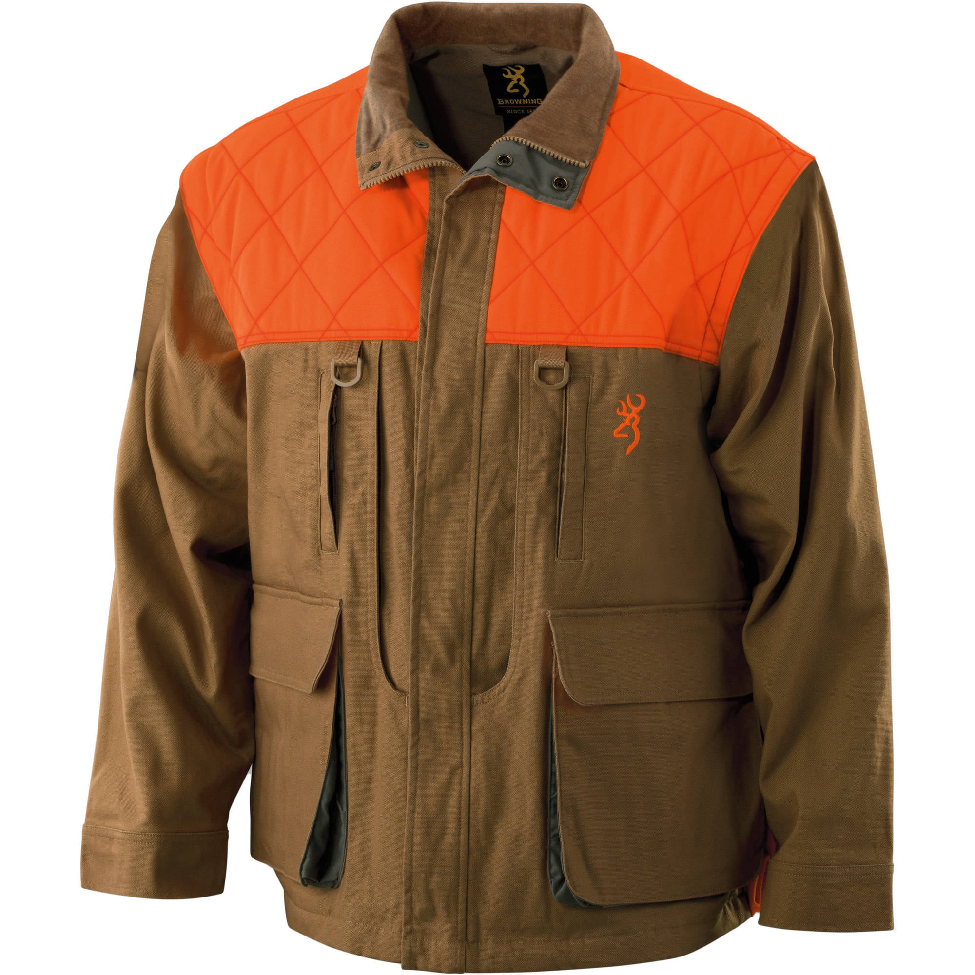 Browning Upland Canvas Jacket, Zip Sleeve, Field Tan - Walmart.com
