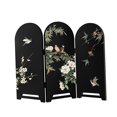thumbnail image 4 of KLKCMS Folding Desktop Screen Oriental Gift Decorative Desk Privacy Panel for Shelf 30x25cm, 4 of 9