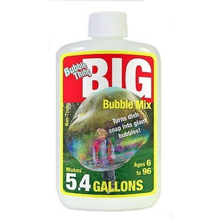 Big Bubble Mix Refill - Makes 5.4 Gallons (Best Way To Make Bubbles)