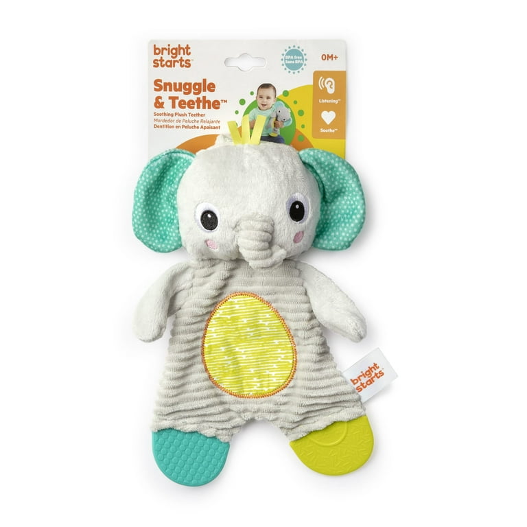 Starts Hug A Bye Baby Bright Starts Snuggle Soother Baby Elephant