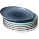 thumbnail image 1 of Platos de cena redondos de porcelana de 10 pulgadas, juego de platos para almuerzo, fiesta, boda, restaurante, microondas, horno, platos aptos para lavaplatos, juego de 6, colores surtidos, 1 of 4