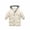 White, variant on 1-10Y Kids Mid-Length Thick Down Cotton Coat, Windproof Warm Outerwear for Winter Unisex Boys Girls Loose Fashion Padded Jacket Black 7-8Years