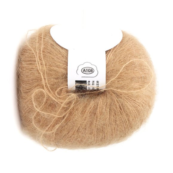 Mohair d'Angole Chaud, Mohair Doux Populaire Pashm Mohair Doux Tricotage Angola Mohair Performance Solide