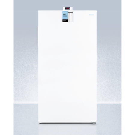 Upright 18 cu.ft. all-refrigerator in white