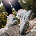 thumbnail image 3 of FLhrweasw Zapatos Tenis Transpirables para Mujer Zapatos Invierno Acogedores Con Absorción Impactos (Rosa 37), 3 of 9