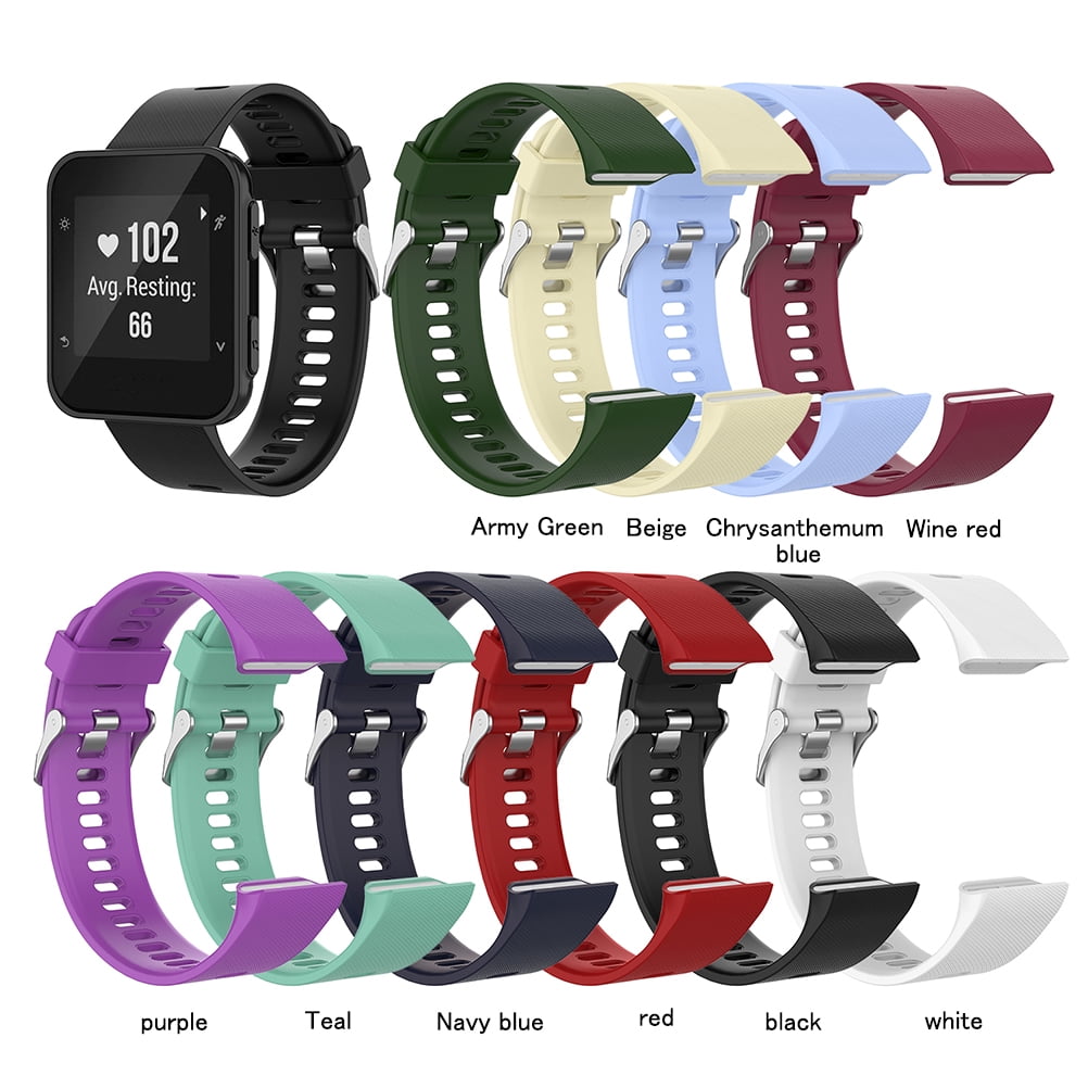 Silicone Sport Watch Strap for Garmin Forerunner35 Forerunner30