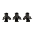 thumbnail image 2 of Wweixi 3Pcs Crutch Ferrules Rubber End Walking  Trekking Tips Stick Bottom Pole Feet 19mm, 2 of 6