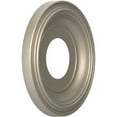 thumbnail image 2 of Ekena Millwork 10"OD x 3 1/2"ID x 1 1/8"P Traditional Thermoformed PVC Ceiling Medallion (Fits Canopies up to 5 1/2"), Metallic Silver, 2 of 10