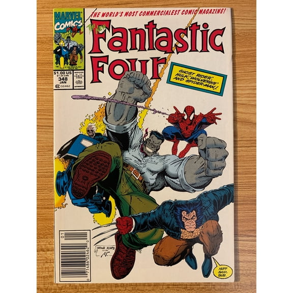 Fantastic Four #348 Comic Book