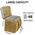 thumbnail image 2 of Bolsa térmica YOUNGOA, con aislamiento suave, 32 L, 48 latas, a prueba de fugas, 2 of 7