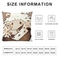 thumbnail image 5 of YINGXI Cute Animal Throw Pillow Cases Home Decorative Hug Each Other Sweet Pillow Cover Super Soft Square 12x12in, 5 of 5