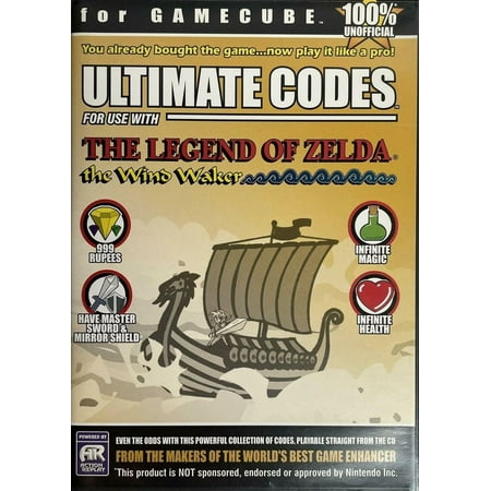 Ultimate Codes- The Legend of Zelda: The Wind Waker - GameCube - NEW