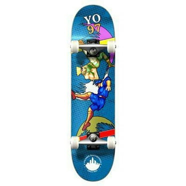 Tavola Skate Acero 7 Strati Skateboard Completo Per Principianti E Adulti - Tavola In Acero 7 Strati Blu Amazon Skateboard - Foto 9