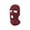 Maroon, variant on GRNSHTS Unisex 3 Hole Winter Knitted Mask, Outdoor Sports Full Face Cover Ski Mask Warm Knit Balaclava for Adult (Black)