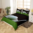 thumbnail image 3 of Juego de funda nórdica (no edredón) con estampado de golf Juego de ropa de cama con pelota, 3 of 9