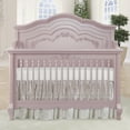 Evolur Aurora 5in1 Convertible Crib, Dusty Rose
